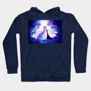 Aziraphale and Crowley wedding Hoodie